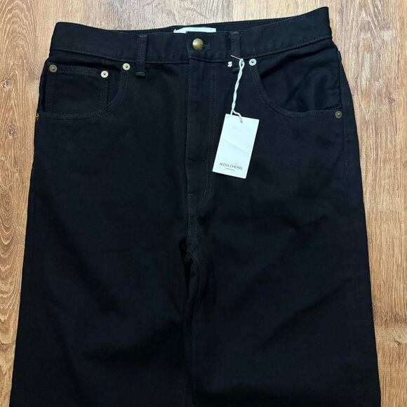 NWT Madewell The Alexa Dream Jean in Outridge Wash Black Size 27 - Picture 5 of 10